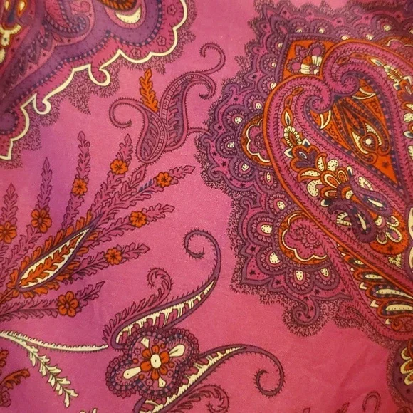 J Crew Re-Imagined Liberty Fabric Paisley Puff Sleeve Shirt - Picture 4 of 13